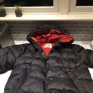 Zara black down puffer jacket!  Mint condition